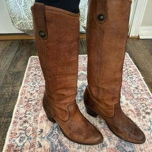 Frye Melissa Button Boots Size 7